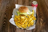 3. Hamburger with Fries Combo