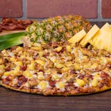 Pineapple Chicken Luau Traditional Crust Pizza