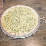 Creamy Artichoke & Spinach Pizza