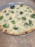 Chicken Alfredo Pizza