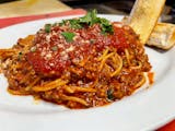 Spaghetti Mamma with Meat Sauce