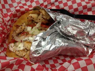 Chicken Souvlaki Pita