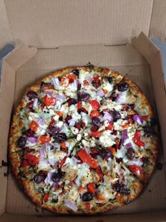 Chicken Pesto Pizza