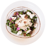 Purple Kale & Ricotta Salad