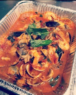 Seafood Combo with Pasta
