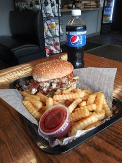 Bacon & Blue Burger