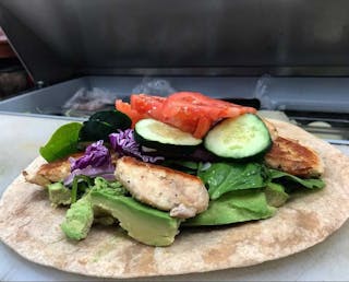 Greek Chicken Wrap