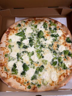 White Pizza with Broccoli & Garlic