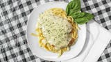 Breaded Chicken Alfredo