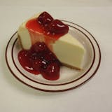 New York Style Cheesecake with Strawberries