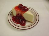 New York Style Cheesecake with Strawberries