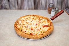 Basil Pesto Chicken Pizza