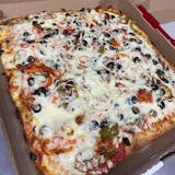 Sicilian Veggie Supreme Pizza
