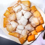 Fried Dough Nuggets with Powdered Sugar