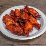Chicken Wings BBQ Sauce Con Blue Cheese