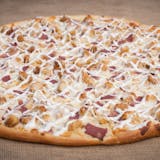 Chicken Bacon BBQ Ranch Pizza