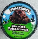 Ben & Jerrys Choc Fudge Brownie Ice Cream