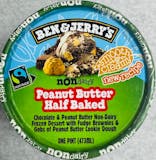 Ben & Jerry's NON-DAIRY Peanut Butter Half Baked Ice Cream (1 Pint)