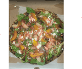 Wood Fired Mediterranean Pizza