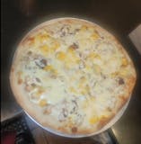 Wood Fired Chicken Bacon Ranch Pizza