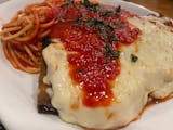 Eggplant Parmigiana With Pasta