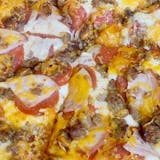 Meat Eaters Thin Crust Pizza