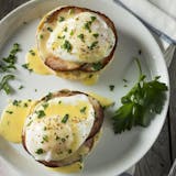 Egg Benedict with Ham Breakfast