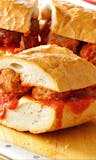 Meatball Parmigiana Sandwich