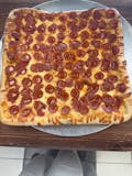 Hot Honey Pepperoni Square Pizza