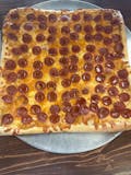 Hot Honey Pepperoni With Vodka Sauce Square Pizza