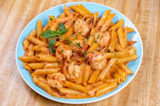 Penne Alla Vodka with  Shrimp