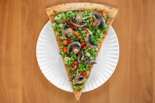 Vegetable Pizza Slice