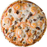 Seafood Lover’s Pizza