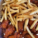Buffalo Wings with Fries