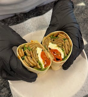Eggplant Pesto Wrap