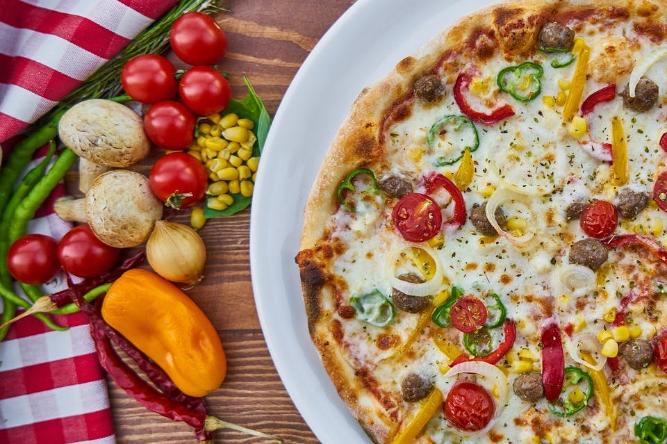 Vegetable Pizza