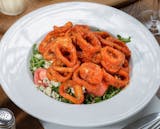 Buffalo Calamari Salad