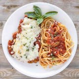 Pasta with Veal Parmigiana