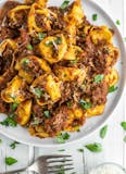 Meat Tortellini with Meat Sauce