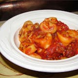 Cheese Tortellini with Tomato Sauce