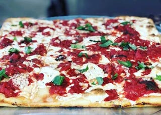 Sicilian Cheese Pizza
