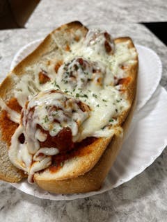 Meatball Parmigiana Hero