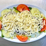 Combination Salad with Mozzarella Cheese
