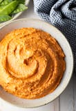 Spicy Roasted Red Pepper Hummus