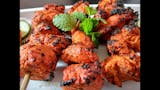 Chicken Tikka Kabob Sandwich