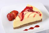 Strawberry Swirl Cheesecake