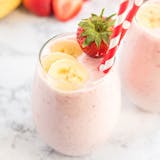 Strawberry Banana Cocktail