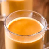 Hot Arabic Tea with Milk & Cardamom