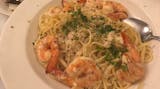 Shrimps & Scallops Scampi over Linguine