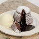 Chocolate Lava Cake w/ Nastos vanilla ice cream  2 scoops